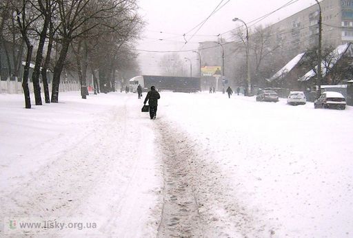 Київський снігопад 23 березня