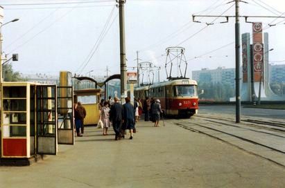 Київ, 1985 рік. Ленінградська площа