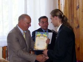 Вручення дипломів у ліцеї транспорту (ДВРЗ)