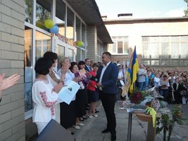 Олександр Міщенко відвідав школи