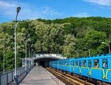 Заплічні речі в київському метро