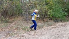 Спортивні змагання в лісі на ДВРЗ
