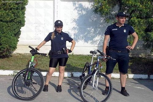 Полицейские велопатрули
