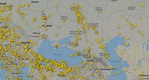 Flightradar24 і анексія Криму