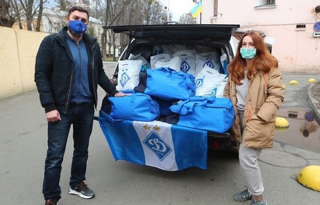 Динамо продолжает помогать раненым бойцам в военном госпитале
