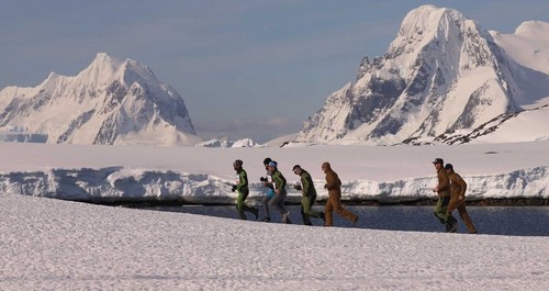 Українські полярники в Антарктиді долучилися до `Марафону, який ніхто не хоче бігти`