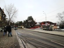 Відновлено трамвайний рух у місцевості ДВРЗ в Києві