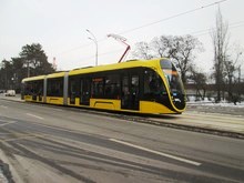 Відновлено трамвайний рух у місцевості ДВРЗ в Києві