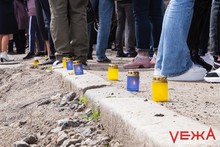 Сьогодні, 28 травня, у Вінниці зустрічали загиблих поліцейських