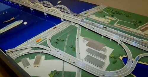 Спорудження розв’язки на Дарницькому мості завершать у червні