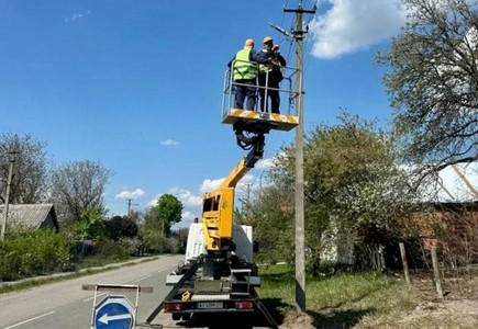 Гніздо лелеки під Києвом пошкодив уламок російського «шахеда»