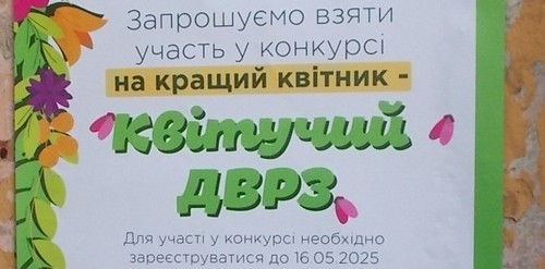 Конкурс на кращий квітник ДВРЗ