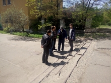 Історичні сходи в центрі ДВРЗ