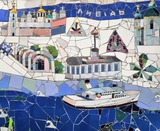 Студенти академії Бойчука створили нову мозаїку у Києві