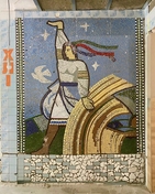 Рідкісний випадок: у Старій Дарниці зберегли мозаїку Рідкісний випадок: у Старій Дарниці зберегли мозаїку