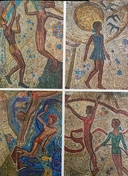 М. Патиковський. Мозаїка на вул. Лаврська, 2. 1976 р.