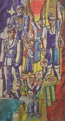 Мозаїка на вул. Озерна, 2. 1978 р.