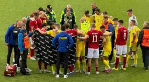 «Дякуємо Україні за підтримку», — данські вболівальники «Дякуємо Україні за підтримку», — данські вболівальники