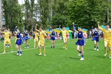 Відкриття реконструйованого стадіону ДЮСШ-21 у місцевості ДВРЗ