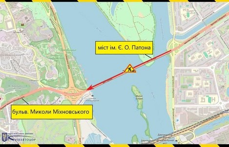 Міст Патона частково перекриватимуть для ремонту